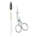 Tweezerman Stainless Brow Shaping Scissor and Brush