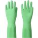 58cm Dish Washing Household Scrubbe Repeatable Kitchen Tool Waterproof Acid and Alkali Resistant Long Rubber Latex Gloves (Color : Pink Size : Large) Large Pink - Buy Online on GoSupps.com
