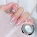Famidiqgo Nail Stamper - Clear French Tip Nail Art Tool with Scraper | Soft Silicone DIY Manicure - Buy Online on GoSupps.com
