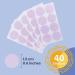UV Detection Stickers for Sunscreen Reapply - 40 Patches for Kids & Adults - Sun Protection Reminder - Buy Online on GoSupps.com
