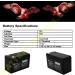 12V 7AH Sealed Lead Acid Battery - F1 Terminal WPX6.0-12 Multiple Use International Shipping Available - Buy Online on GoSupps.com