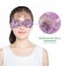 FRCOLOR Jade Eye Mask - Cooling Gel Eye Cover & Blackout Blindfold for Sleep | Reusable Silk Eye Mask for Bedtime & Office - Amethyst Purple 19.2x7.5cm - Buy Online on GoSupps.com