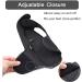 Women's Extra Wide Diabetic Sandals | Adjustable Velcro Closure | Arthritis & Edema Comfort | Indoor & Outdoor Slippers for Swollen Feet - Size 41, Black - Buy Online on GoSupps.com