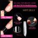 UNA GELLA Short Square Fake Nails - 216pcs Gel Nail Tips for Acrylic and French Nail Art - Buy Online on GoSupps.com