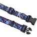 Mihqy Adjustable Dog Collar - Soft & Comfortable Bohemian Floral Design for Small Medium & Large Dogs (Neck 33-55 cm) - Buy Online on GoSupps.com
