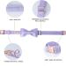 Unique Purple Silk Dog Collar for X-Small Dogs | Adjustable Soft Fly Pet Collar Gift - Buy Online on GoSupps.com