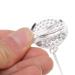 Luxurious Rhinestone Crown Baby Pacifier - Soft Silicone & Chain Clip for 6-18 Months - Blue M - Buy Online on GoSupps.com