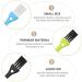 8PC Multi-Purpose Razor Cleaning Brush Set | Replacement Cleaning Brushes for Conductive Soil | Effective & Durable Cleaning Solution - Buy Online on GoSupps.com
