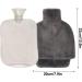 Zearly Hot Water Bottle 1.8L with Cover - Rubber Hand & Foot Warmer for Pain Relief | Classic PVC Warm-Up Bag for Neck & Shoulders - Buy Online on GoSupps.com