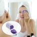 FOMIYES 200 Sheets Eyelash Cleaning Pads gel nail remover wipes nail polish removal pads glue wipes pads eyelash remover nails gel snail polish removers acrylic major travel cotton purple - Buy Online on GoSupps.com