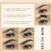 Shop Waterproof Eyebrow Gel - Long-Lasting Semi-Permanent Tinted Makeup & Brush Set in Brunette - Buy Online on GoSupps.com