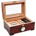 MOLVUS Cigar Cedar Wood Alcoholic Cigars Wood Cigar Box Cigar Cabinet Cuban Cigar Box Cigar Boxes Decorative Box - Buy Online on GoSupps.com
