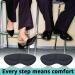 Dr.Foot Heel Cushion Inserts & Metatarsal Pads - Pain Relief for Heel & Ball of Foot, Prevent Blisters & Heel Pain - Black - Buy Online on GoSupps.com