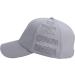 Women's Quick Drying UV Protection Baseball Cap - Lightweight and Breathable - Light Gray - Buy Online on GoSupps.com
