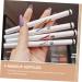 12 Pcs White Eye Liner Pencils Liquid Eyeliner Neon Colored Eyeliner Pen Cosmetic Miss Lasting Set - Buy Online on GoSupps.com
