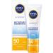 Nivea sun uv face matting sun protection LSF 50 (50 ml) non -fatty sunscreen for the face immediately effective sun milk with a light texture