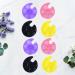 DECHOUS Mini Plateau Anneau pour Nail Art 8 Pcs Couleurs M lang es Palette Manucure en Plastique Accessoire Artiste Ongulaire Pratique et Portable M langeur Vernis Ongles pour - Buy Online on GoSupps.com