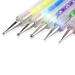 Waldd 5-Piece Nail Art Brush Set - Double Ended Dotting Tools with Multi-Colored Nail Brushes for Manicure Care - Buy Online on GoSupps.com