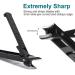 VOGARB Portable Nail Clippers for Thick Nails - Ultra Slim Folding Design with Safety Lock and File - Double Head Curved Trimmer for Toenail and Fingernail - Wide Jaw Opening Cutter (Black) - Buy Online on GoSupps.com
