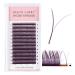 dark purple YY Eyelash Extension Lashes D Curl 0.07mm 8-15mm Faux Mink Cluster Lash Extensions Soft Y Lashes Extensions Premade (8-15MM 0.07-D dark purple)