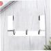 Baluue Clothes Hanger 2pcs Stainless Steel Hooks Coat Hanger Hook for Door Hook Hanger Metal Bedroom Door On The Door Coat Hooks - Buy Online on GoSupps.com