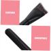 1 Pc 3D Contouring Makeup Brush - Black Foundation Brush with Wooden Handle | International Shipping Available - Buy Online on GoSupps.com