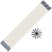 Flexible Clothes Dryer Lint Vent Trap Exhaust Cleaner Kit Clean Brush Gas Electric Fire Prevention Refrigerator Coil - Extend up to 12 feet