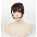 Buy ZanaWigs Human Hair Bang Clip-in Extensions | Silky Straight 6-8 Inch Fringe for Women #2 - International Shipping Available - Buy Online on GoSupps.com