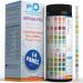14-Panel Urine Test Strips for Urinalysis 100ct Testing Kit for UTI Keto Ketosis Protein Specific Gravity pH Ketone Bilirubin Calcium Vitamin C Zinc & More
