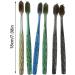 Moonyan Soft Bristle Portable Toothbrush - 6-Pack Travel Toothbrush for Sensitive Teeth | Ideal for Men & Women - Buy Online on GoSupps.com