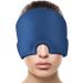 Head Gel Ice Cap U-Shaped Cooling Headache Cap - Migraine Head Pack Comfortable Stretchy Ice Cap for Migraines Tension with Cold Single Layer Blue - Buy Online on GoSupps.com