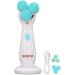 Facial Cleansing Brush Electric Facial Scrubber Silicone Multifunctional USB Rechargeable Deep Cleansing for Daily Life (Blue) - Buy Online on GoSupps.com