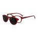 FEISEDY Reading Sunglasses Polarized for Women and Men Vintage 70s 60s Reading Glasses with UV Protection B2390 +1.50 Red