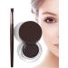 Gel Eyeliner Long Lasting Natural Eye Liner | Eye Makeup With Brushes Included Cosmetic Accessories For Dating Prom Traveling Performance Pochy Natural Black - Buy Online on GoSupps.com