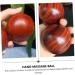 FRCOLOR 6 PCS Solid Wood Massage Balls - Baoding Balls for Hand Acupuncture & Muscle Massage | Stress Relief & Chinese Health Care - Buy Online on GoSupps.com