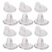 Minkissy flip flop gel pad toes protection shoe inserts 8 pairs silicone toe spreader sandal pillows slipproof deposits for men women thong slipper high heels accessories