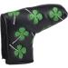 HIFROM Golf Putter Head Cover - Shamrock Embroidered Blade - Universal Fit for All Brands - Buy Online on GoSupps.com