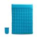 AIRELAX Double Sleeping Pad with 4.7" Built-in Pillow 75.2"x54.3" Ultralight Camping Pad with Pump Sack 3.54" Thickness 2 Person Inflatable Sleeping Mat for Backpacking Car Travel Camping Hiking Lake Blue Double(75.2" x 54.3" x 3.54")