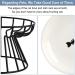 Raised Cat Food Bowl Stand - Anti Vomiting Ceramic Cat Dish | Elevated Cat Feeder for Food & Water - Buy Online on GoSupps.com