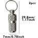 SZCXDKJ Pet ID Tag 2Pcs Mini Anti-Lost Dog Tag Tag Barrel Tube with Address Name Label Anti -Lost Dog Cat ID Tag for Collar of Dog Cat - Buy Online on GoSupps.com