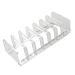 Eyeshadow Palette Organizer 7 Section Divided Clear Acrylic Makeup Palette Organizer for Bathroom Countertop Vanity Cabinet Eyeshadow Palette Organizer