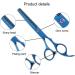Hair Cutting Scissors Professional Barber Shears Set Scissors Haircut Thinning Texturizing Scissors Edge Hair Thinning Shear Scissors for Grooming Hairdressing - Buy Online on GoSupps.com