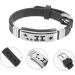 Amosfun 3pcs bracelets for couples couple bracelets silicone bracelet stainless steel bracelet couples bracelets bracelet for couples Stainless Steel bangle adjustable Tokyo lovers Medium As Shown - Buy Online on GoSupps.com