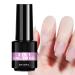 Soft Gel Nail Glue | 8ml Odorless Adhesive - Base Gel For Beginners Professionals Salons Home Use Manicures Weddings Parties