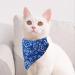 Dog Narrow Bandana Set - Taozoey 3 PCs Triangle Pet Scarves for Small & Medium Dogs and Cats - Buy Online on GoSupps.com
