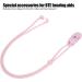 BTE Hearing Aids Clip Rope - Silicone Elastic AntiLoss Lanyard for Children & Adults - Pink - Buy Online on GoSupps.com