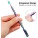 Nail Bevel Cuticle Pusher Stainless Steel Double Ended Nail Art Bevel Cuticle Pusher Manicure Tool Large Size - Buy Online on GoSupps.com