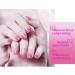 Pink Nail Polish - Quick Drying Long-Lasting Nail Varnish - Color Changing Temperature Control Nail Polish Home Nail Art Design - Without Use UV Lamp 7ml (W09) - Buy Online on GoSupps.com