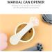 Pet Food Can Spoon & Opener Spatula Set for Dog Cat Cans | Food Safe BPA Free Cat Wet Food Spoon | Washable Lightweight Cute Cat Paw Shape Can Opener Multifunction - Buy Online on GoSupps.com