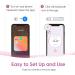 Femometer Vinca I Bluetooth Basalt Thermometer | Smart Digital Fertility Monitor | NFP Cycle Tracker for Ovulation & Cycle Control - Rosagold - Buy Online on GoSupps.com